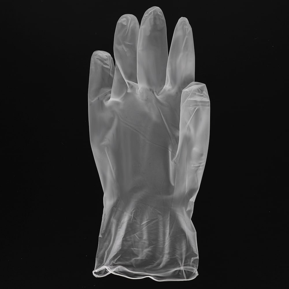 Guantes De Vinilo Sin Polvo Transparentes Talla S