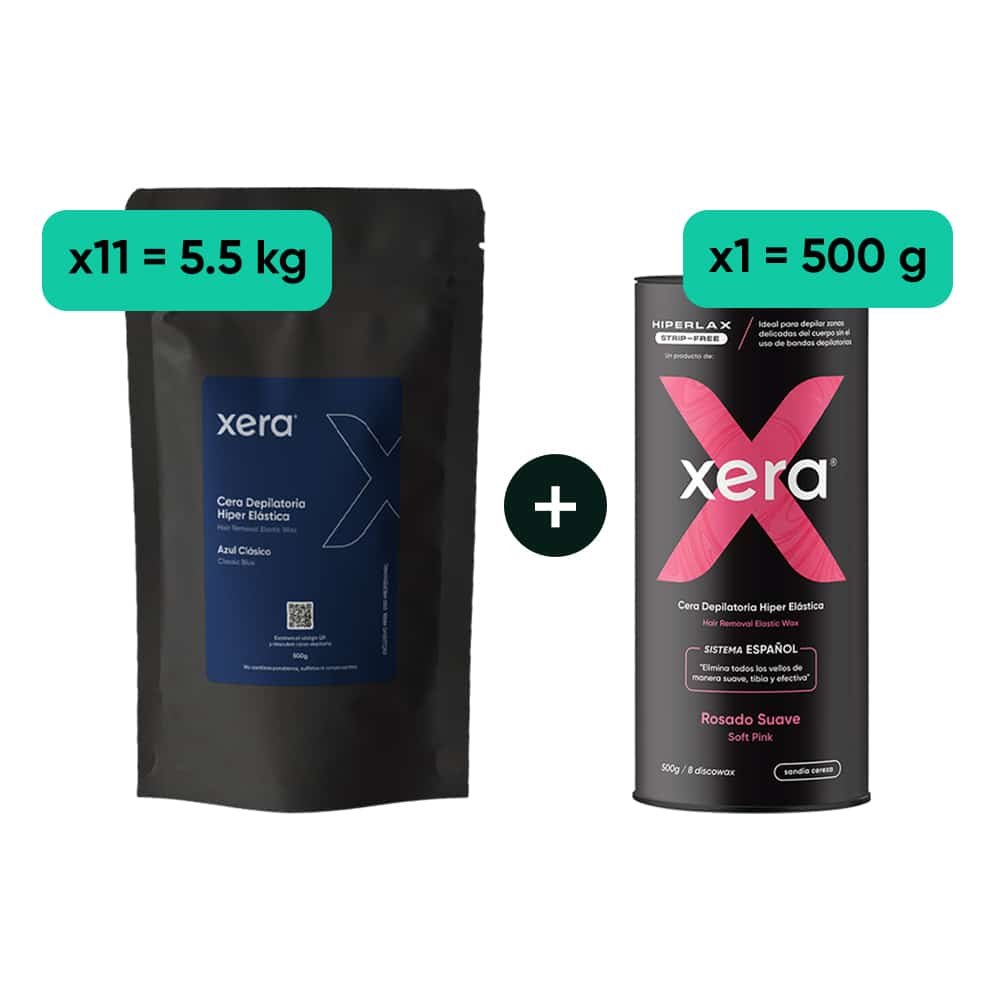 PROMO 5 L – Discos de Cera 6 kg (11 Sobres + 1 Tubo)